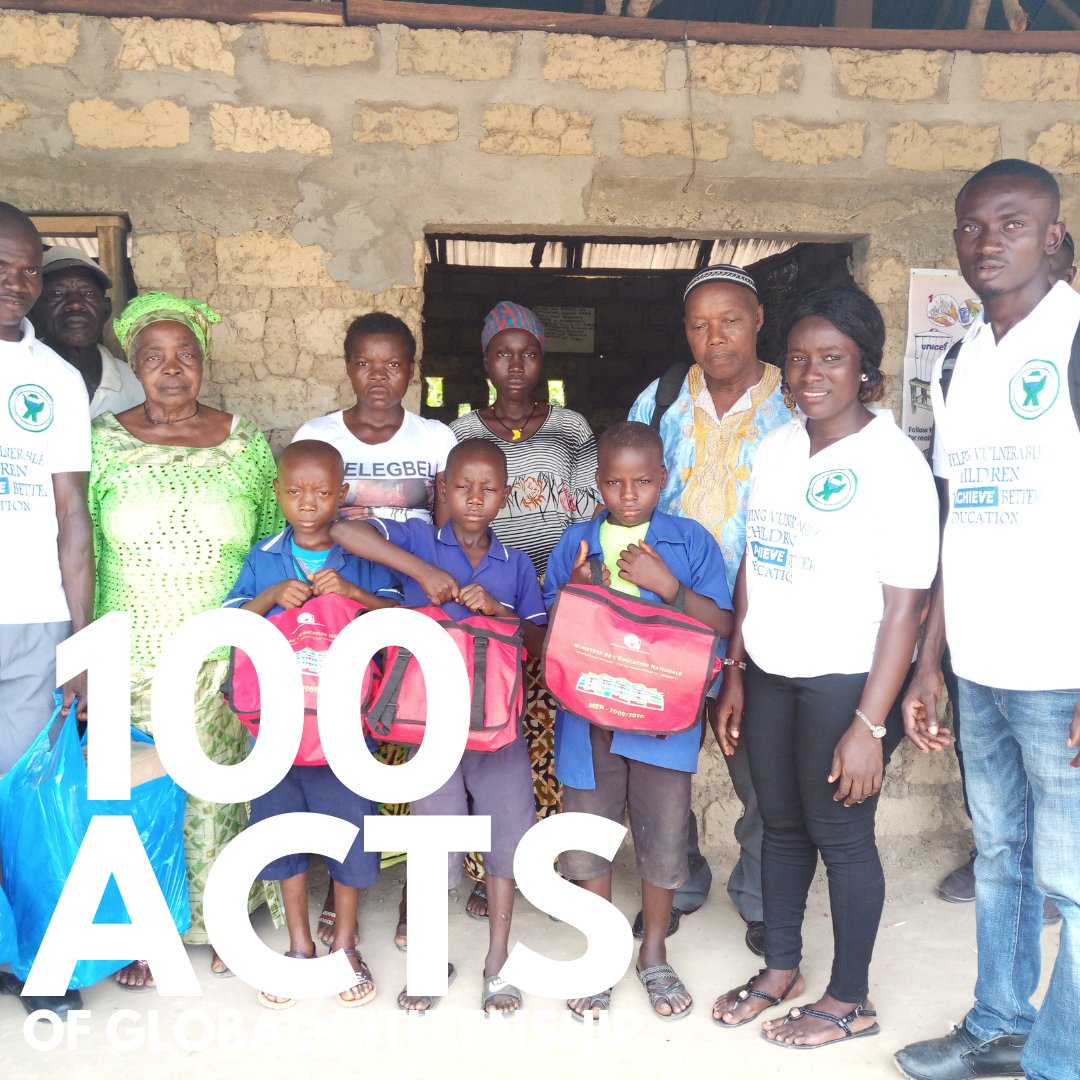 #100ACts—SIERRA LEONE-Support children’s right to Education and Sustainable Wellbeing🌍✨ 📚🌟
#100Acts #ActsOfGlobalCitizenship 
#GlobalCitizen #EducationForAll #SierraLeoneStrong

@dlab_mit @theNEXUSsummit @SDSNYouth @si_exchange @WorldMeritOrg
@fundcolunga