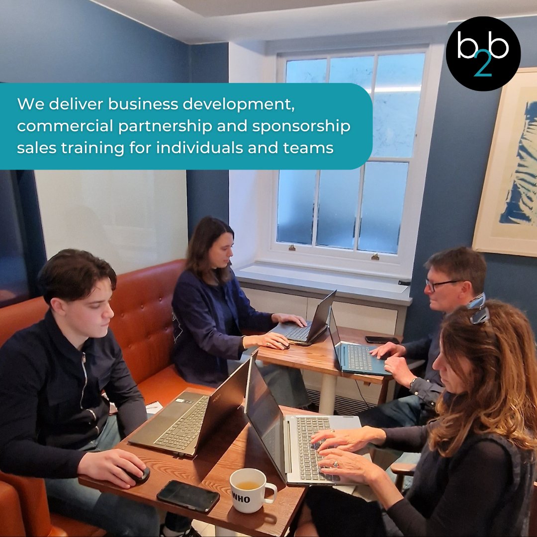 We deliver a range of commercial and business development learning and sponsorship training for groups and individuals. For further information on our training services, see our website below. b2bpartnerships.org #partnerships #sponsorship #consultancyservices #training