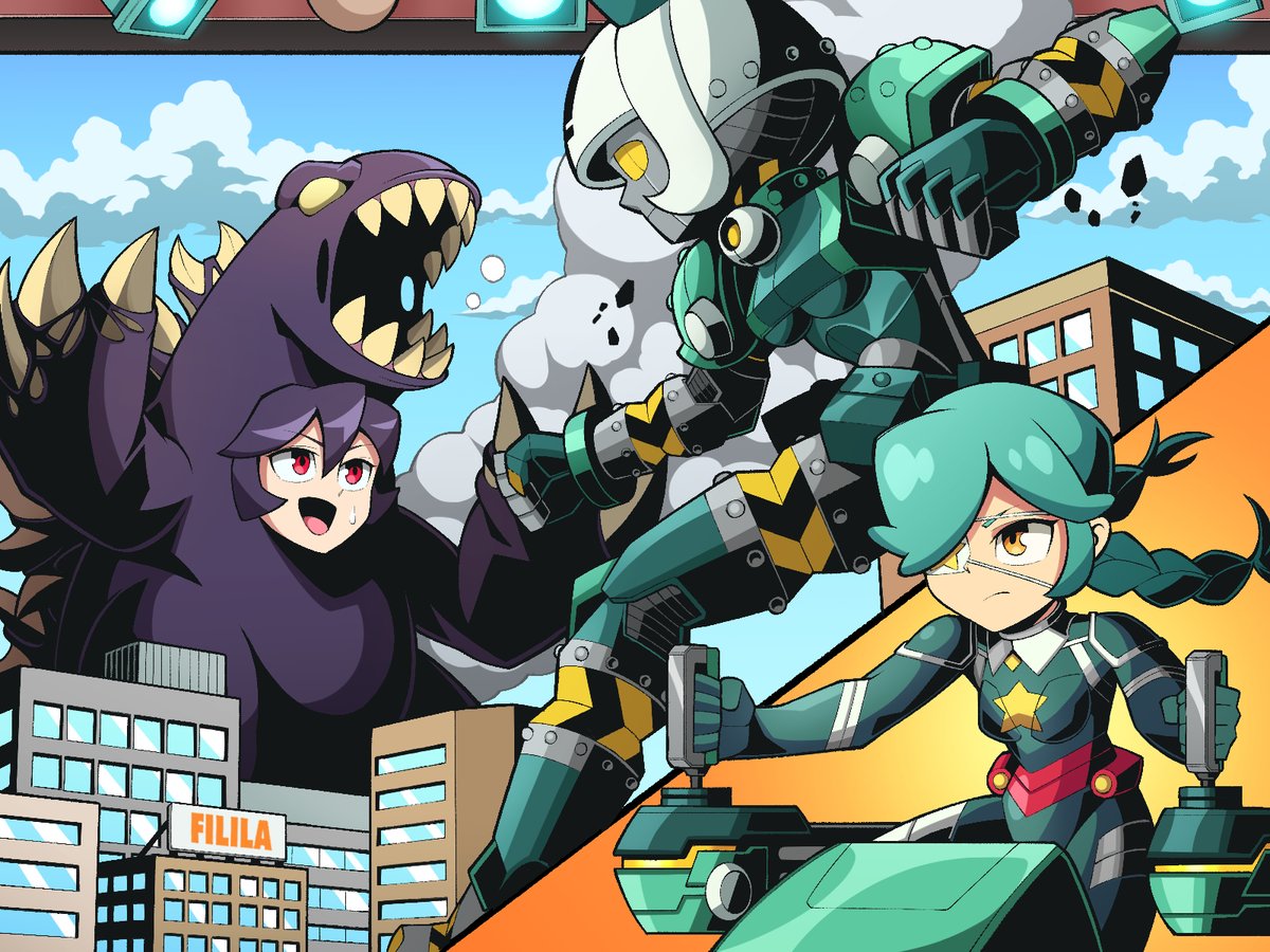 petyankomanju's tweet image. 超鉄人獣☆ロボフォーチュン
#Skullgirls #skullgirlsfanart