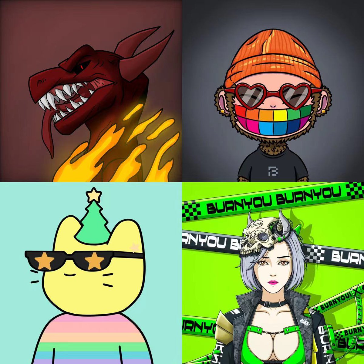 burnyou_io's tweet photo. 📢Attention, everyone!
It's the 14th, and I'm excited to announce the list of our 8 seed players:

TOSHIES @ToshiesByChuck 
Dino the Diamond @Dinothediamond 
Rexeichz @RexRichez 
BocilVerse @Happy_Bocil 
Mutant Club @MutantClubNFT 
Don’t Be Sad! @DontbesadNft 
Coodles @coodles_nft 
Gracellia @gracelliaa_nft 

🥰A big shoutout to all the awesome participants! Your active involvement keeps us going strong.💕

Our free-for-all is currently in progress💥, and the top 8 fighters with the highest K.O. scores will face off against the seed players later on.Everyone is welcome to vote for outstanding works!😝

👻Click 'Start Game' and embark on your BurnYou journey,participating in the event earns you AIRDROP points.https://t.co/DViF64xAQ3

☺Remember to join the BurnYou Discord #faucet channel to claim your Goerli ETH and participate!🩷
https://t.co/Scl0pUKwNB

#NFTs #NFTCommunity #pfp #BurnYou