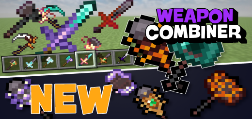 Weapon Combiner - mcpedl.com/weapon-combine… - By Beyond64