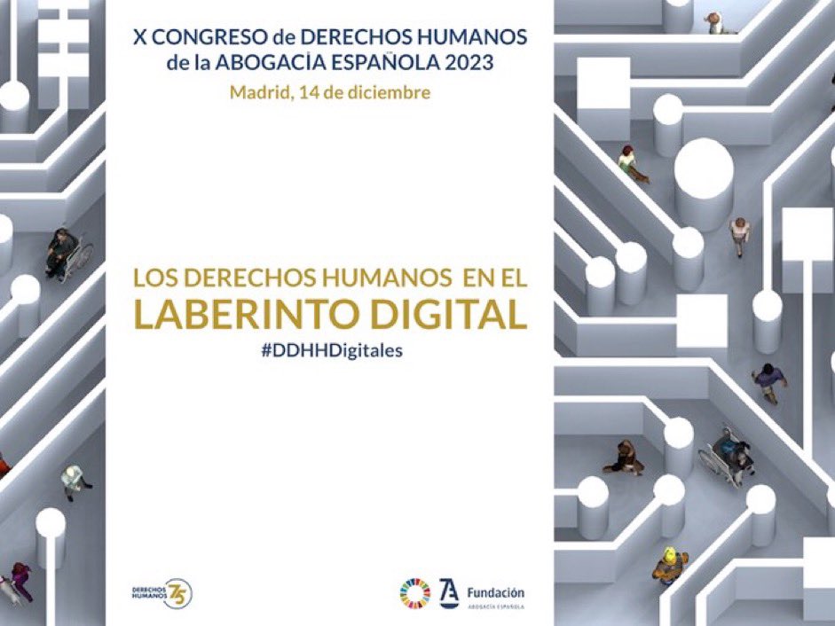 HelpAgeEspana's tweet photo. 🚨⏰Ya comenzó el X Congreso de DDHH, organizado por la Fundación @AbogaciayDDHH, que abordará los derechos humanos digitales.

👏 Se contará con la presencia de María Gangutia, nuestra compañera responsable de Derechos Humanos e Incidencia Política.

#DDHHDigitales. https://t.co/ilgBBRZ1oc