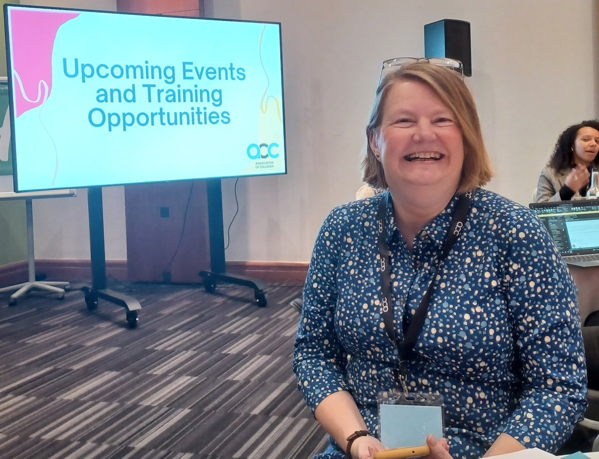 The brilliant duo chairing our <a href="/AoC_info/">Association of Colleges (AoC)</a> #qtla2023 conference today... Gill Burbridge from <a href="/Leyton6thForm/">LeytonSixthForm</a> and <a href="/SuccessNorthDi/">diane thurston</a> from <a href="/newcastlecol/">Newcastle College</a>