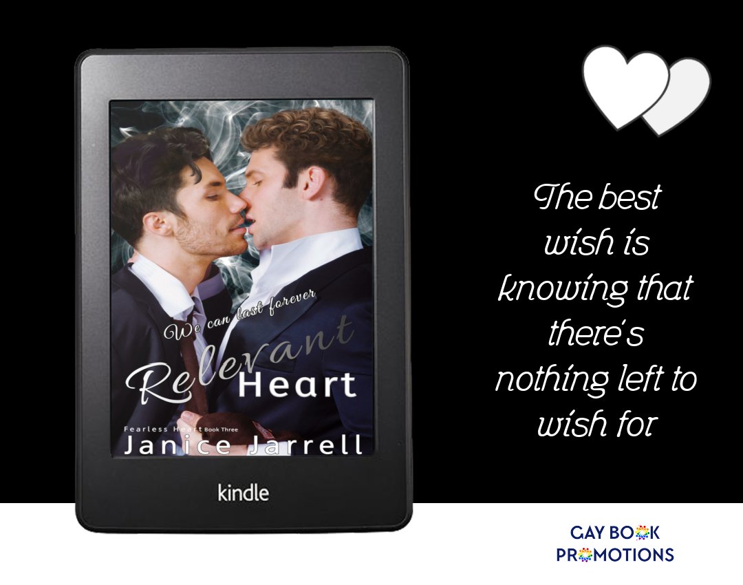 💖 AVAILABLE NOW! 💖
Relevant Heart (Fearless Heart Series, Book Three) by Janice Jarrell

#kindleunlimited #newrelease #outnow #oneclick #mmromance #mmreads #queerfiction #lgbt #loveislove #gayromance #gay #promolgbtq #lgbtbooks #gaybookpromotions #TBR

lilygblunt.wordpress.com/2023/12/07/rel…