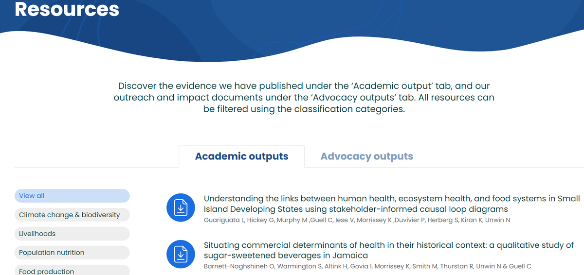 📣Two NEW papers recently published by #GlobalCFaH researchers and wider collaborators are now available on our Community Food for Planetary Health website communityfoodplanetaryhealth.org/resources