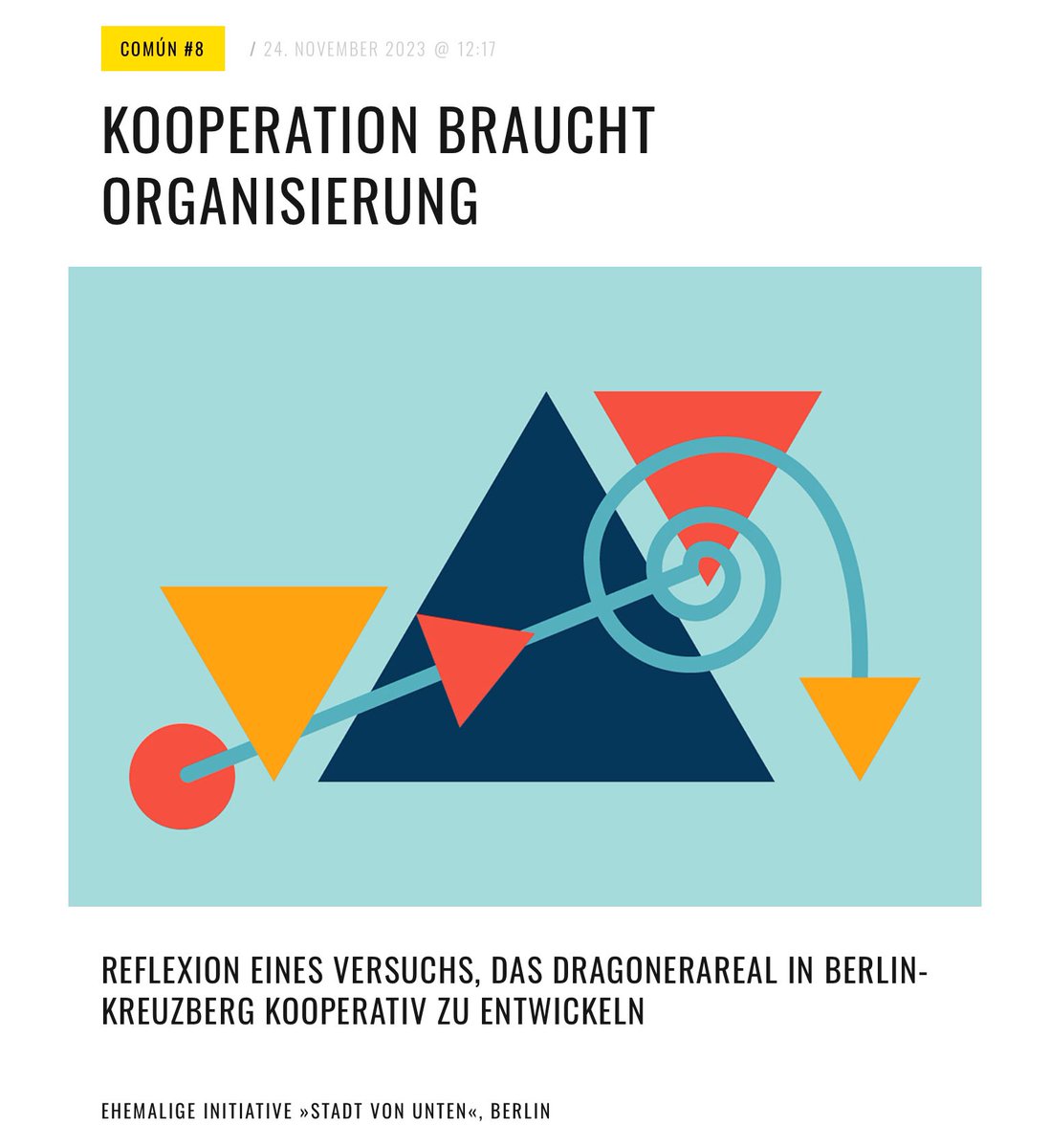 Común-Magazin tweet media