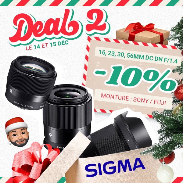 🚨Plus que 48h !

Deux offres à ne pas manquer avant Noël 👉🏻 bit.ly/3RldciH

 #jeudiphoto