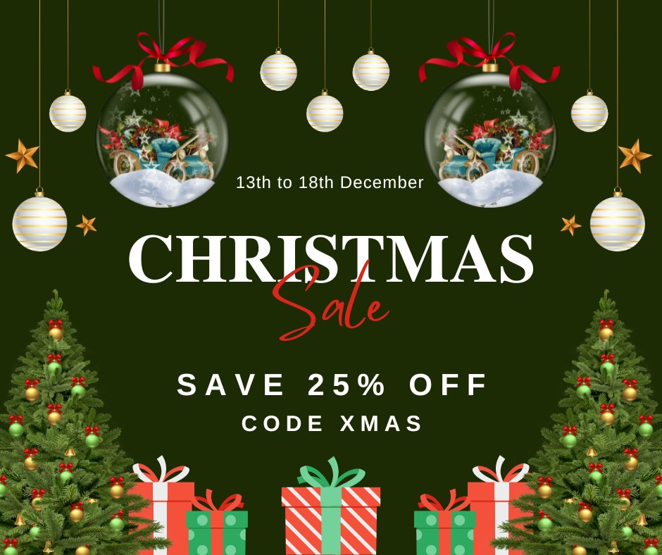 🌟✨ 'Tis the season for savings! 🌲🎁 Enjoy a festive 25% OFF across our entire range of garden tools and more! 🛠️🌺 Just use code 'XMAS' at checkout until December 18th.🌲✨ yardforce.co.uk #HolidaySale #GardenTools #XmasDiscount #DeckTheHalls