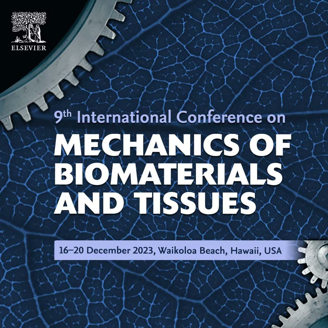 🌟Exciting news! The 9th Intl. Conference on Mechanics of Biomaterials &amp; Tissues takes place Dec 16-20 in Hawaii. Discover the latest in biomaterials, soft robotics, and 3D printing. A hub for innovation and expert networking. 
#BIOMATDB  #ICMOBT2023🌺🔬