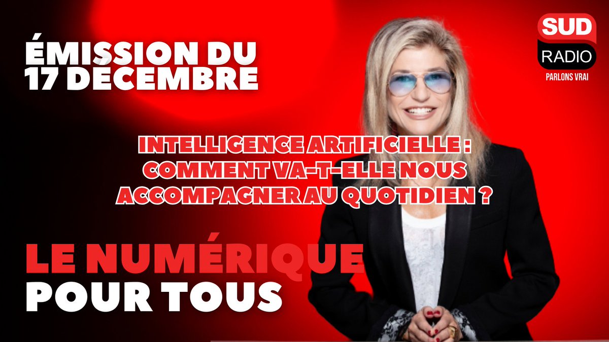 🔴 Vous avez manqué "Le Numérique pour tous" avec <a href="/VanessaPerez_VP/">Vanessa Perez</a> et ses invités ?

📲 Retrouvez l'émission intégrale : sudradio.fr/programme/le-n…