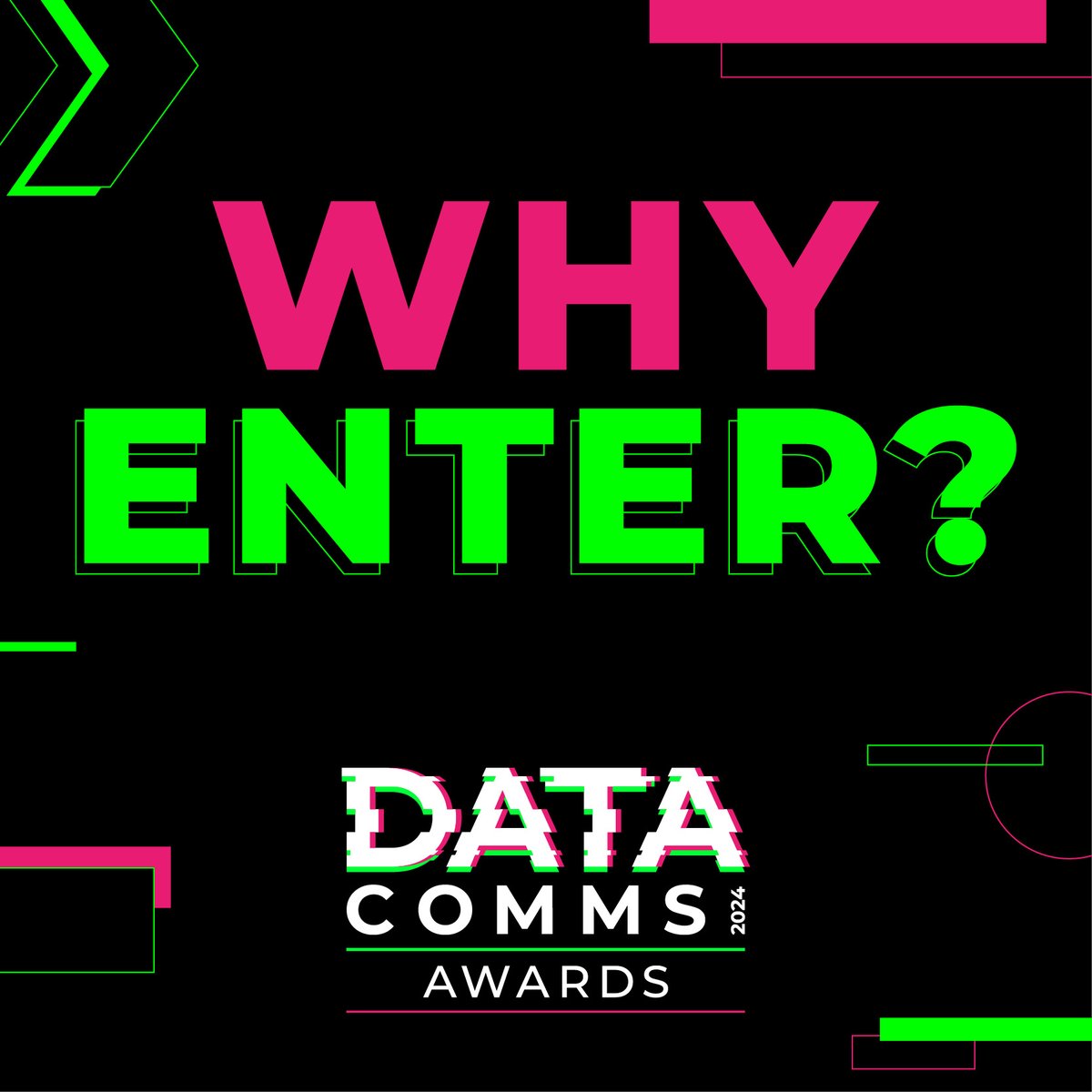 Entering the DataComms awards 2024!
The benefits of entering the DataComms Awards include:
✅ Celebrate and reward innovation.
✅ Gain a benchmark for data communications excellence.
✅ Improve credibility, retain clients and gain new business.
📷#DataComms