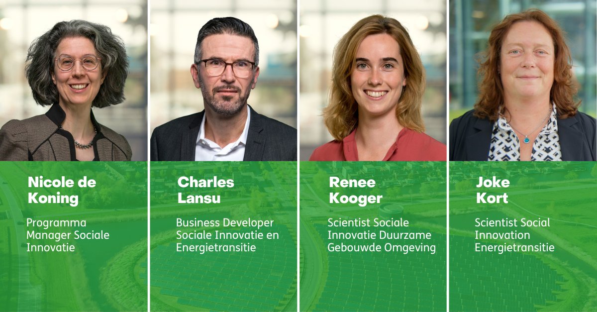 Hoe krijgen we iedereen mee met de #energietransitie? Ontdek hoe mensen en lokale gemeenschappen een cruciale rol spelen tijdens ons #webinar op 19 december. Onze experts delen inzichten, tools en inspirerende voorbeelden. Meld je aan > tno.social/pM