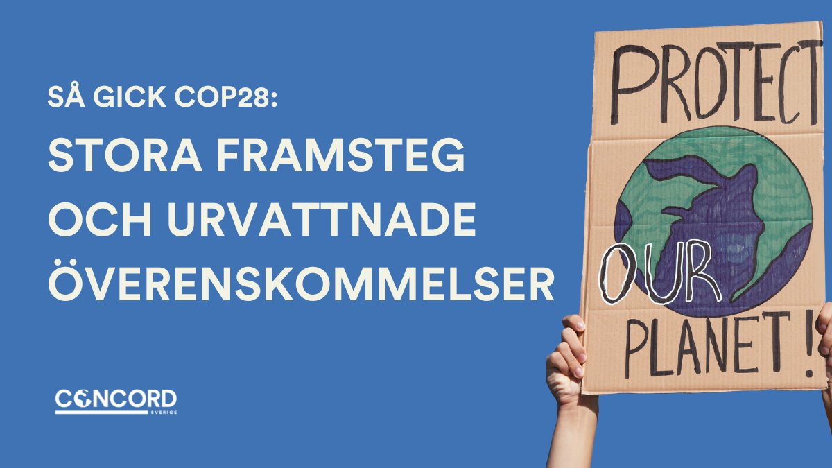 CONCORD Sverige tweet media