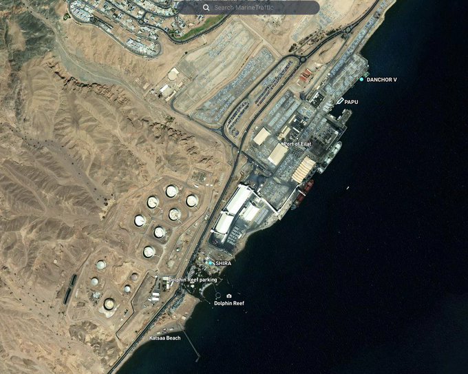 LogicalImaan's tweet photo. โ#YeahMen: EMPTY PORT OF #Eilat SAYS A LOT๐ช๐ป
#Yemen #Houthis #TooMuch
#kaicenat #AAA2023inPH #RIPZahara #HappyBirthdayTaylorSwift #fcklive #AUSvPAK #wtfock #Survivor #PAKvAUS #DonBelle #EbuUbeyde #Gaza #LokeshKanagaraj #Usa_Supports_Israel_Crimes #Zelensky #BoycottPiersMorgan https://t.co/lR6UfahmlZ
