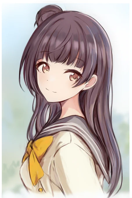 冬優子さん描いた。 