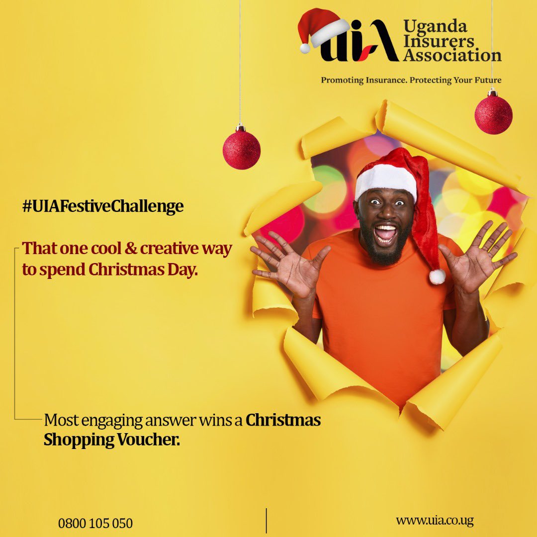 The_UIA's tweet photo. Jingle all the way to victory.

Bring your festive A-game by sharing with us a cool &amp; creative way to spend Christmas and stand a chance to win a Christmas Shopping Voucher.

#UIAFestiveChallenge #SaferIsMerrier  #December #Christmas2023 #insurance https://t.co/lfNH20ajiC
