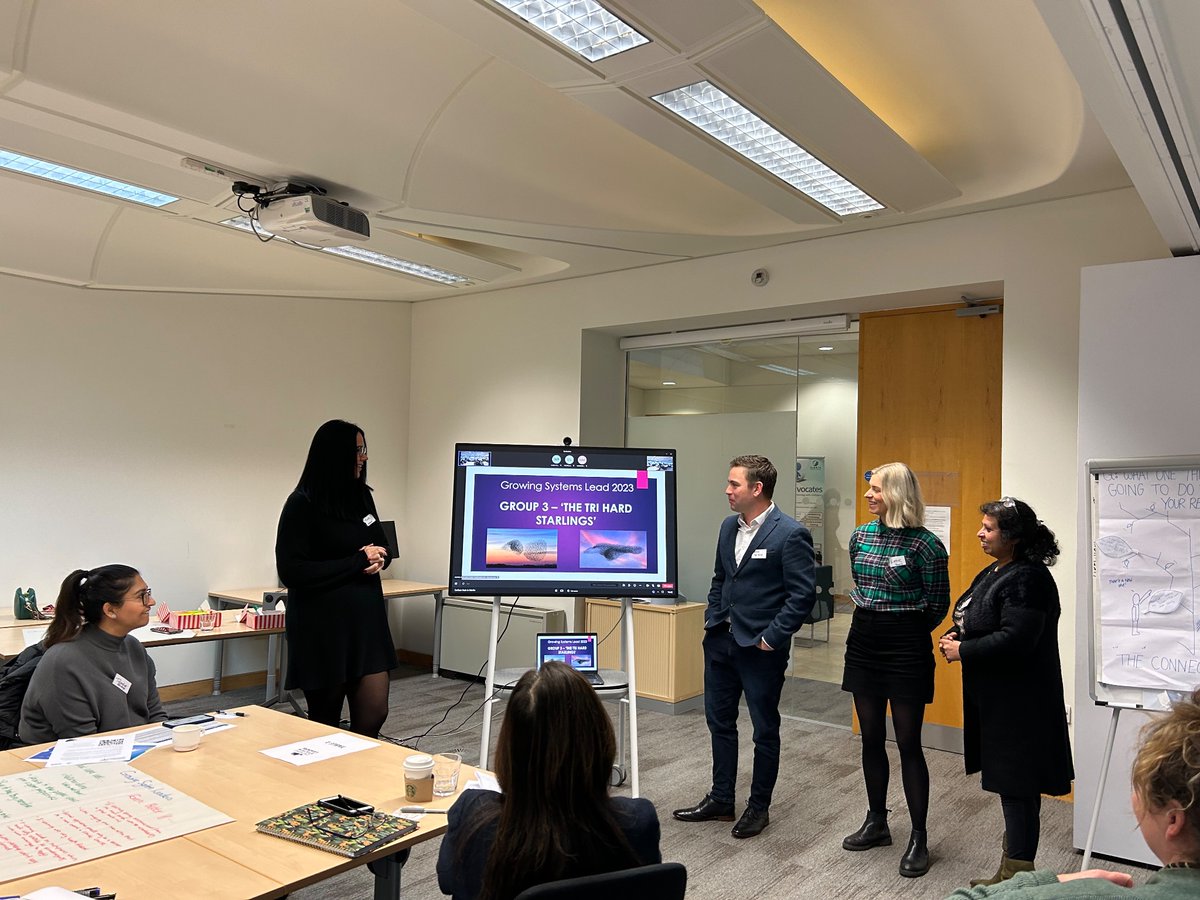 Wthomas126's tweet photo. #GrowingSystemLeaders presenting their projects. Blown away by the creativity, compassion and coproduction making a difference to the people of Surrey @JaneLovatt2 @SurreyHeartland https://t.co/4oJFXP5Wo1
