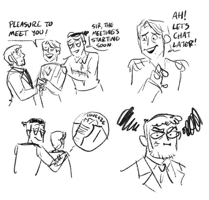 3am, playing with dynamics for the office comic 