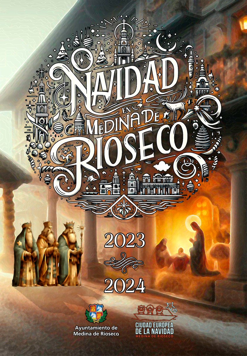 🎄Descubre en este hilo la programación navideña 2023/2024 de Medina de Rioseco, #CiudadEuropeadelaNavidad.