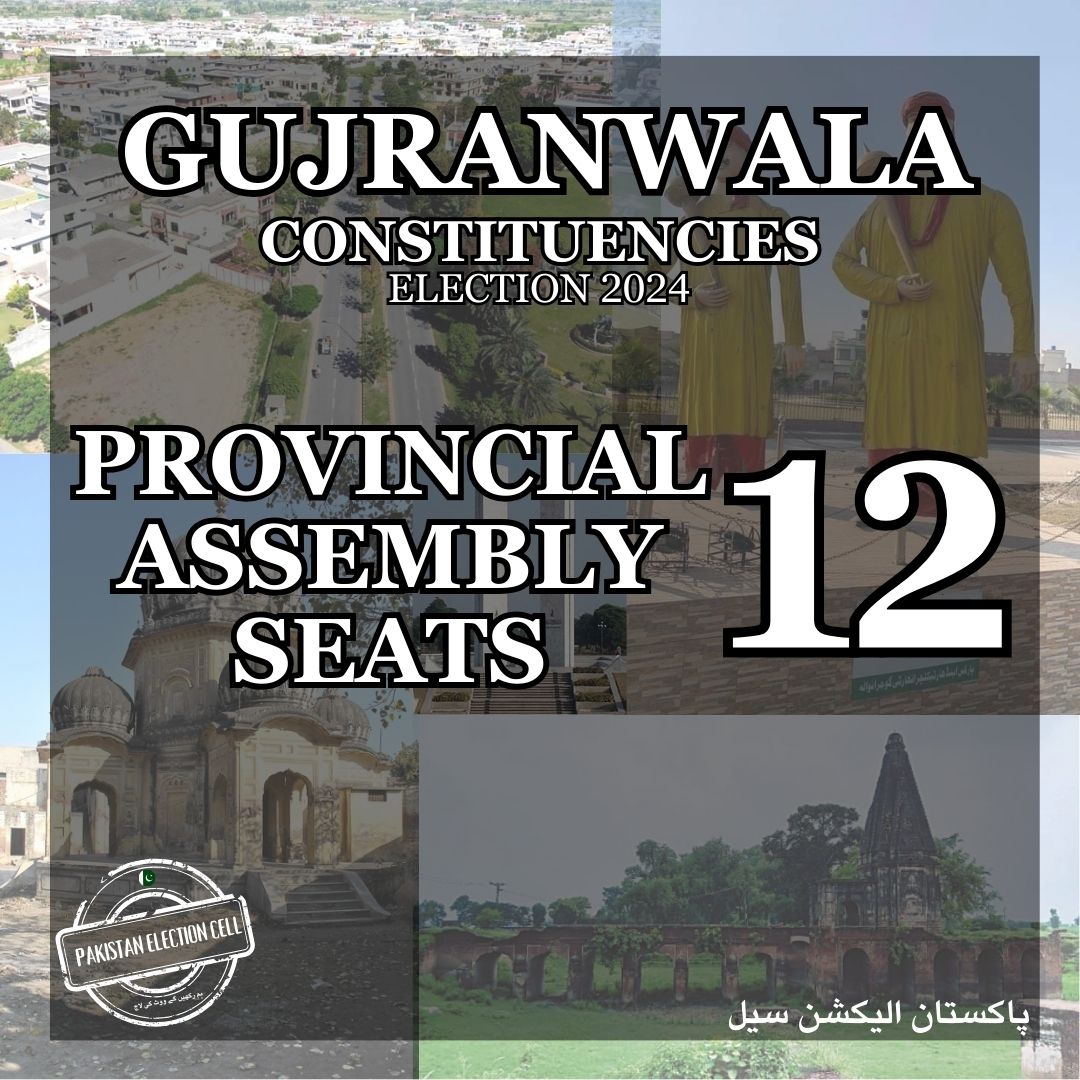 pakelectioncell's tweet photo. نئی حلقہ بندیوں کے مطابق گجرانوالہ کی صوبائی اسمبلی میں کل 12 نشستیں ہیں:
#PP_59 سے #PP_70
#2018 کے انتخابات میں یہ حلقے 14 تھے:
 #PP_51 سے #PP_64
(ن) لیگ تمام حلقوں میں کامیاب ہوئی تھی۔
#ElectionResults #gujranwala #PTI #PMLN #pakistanelectioncell https://t.co/ABX170ZjbX