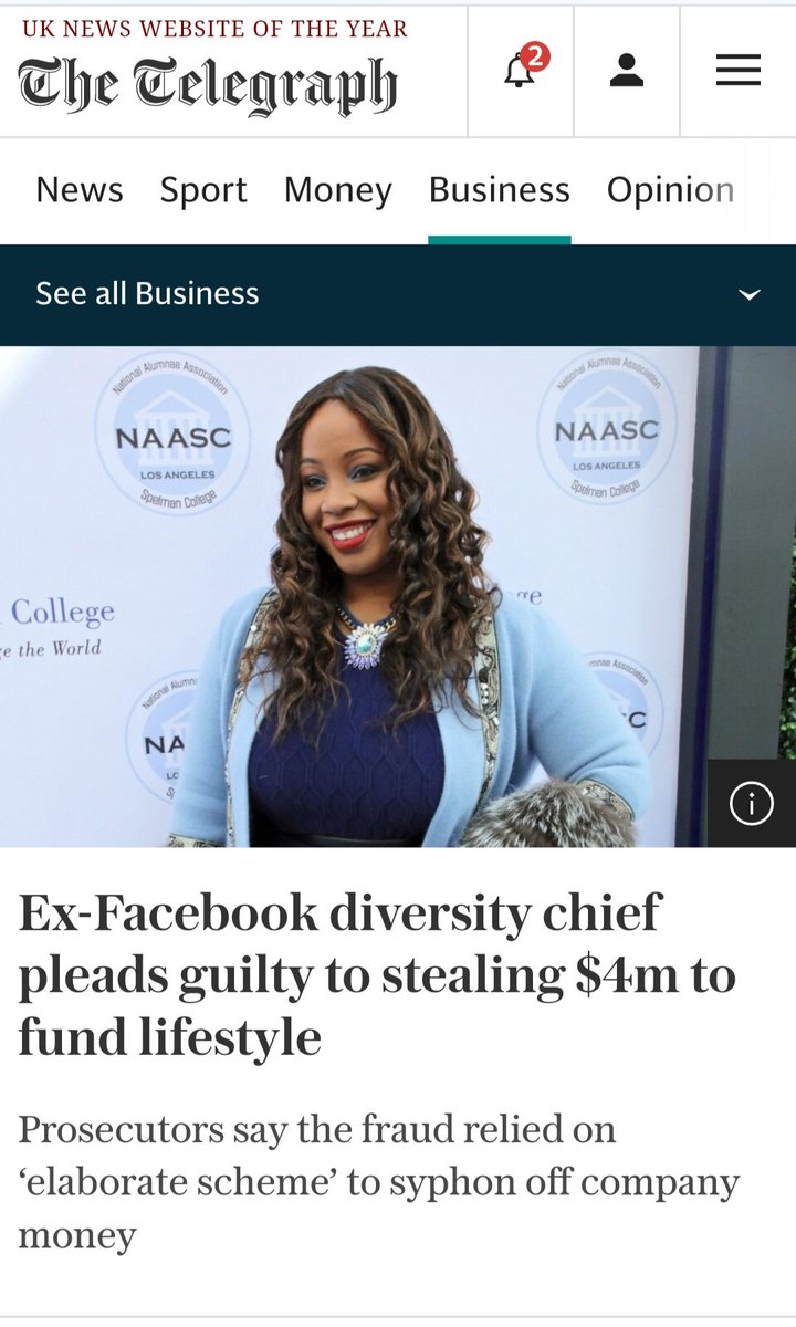 Astonishing. Who would have thought that someone employed as a 'diversity chief' would turn out to be of such dubious moral character?