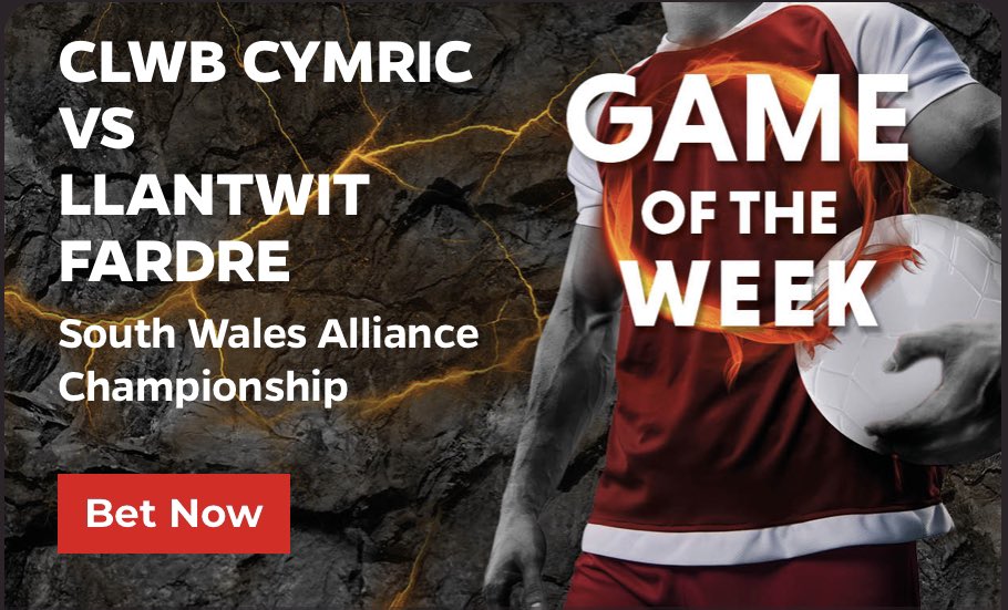 DragonBetX's tweet photo. 🔥DragonBet ⚽️ Game Of The Week🔥
We visit the home of Clwb Cymric for the South Wales Alliance clash against Llantwit Fardre ⚽️
#GameOfTheWeek
#BackingWelshSport https://t.co/bXF0B71Tu2