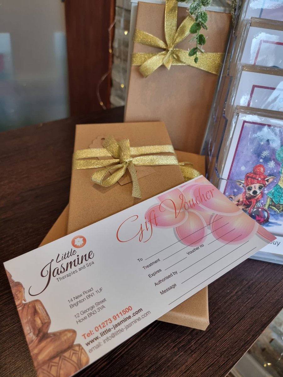 littlejasminSPA's tweet photo. This Christmas share an experience with an LJ Gift Voucher! Visit any of our 3 locations or purchase online⭐️⭐️⭐️ 

https://t.co/qPXEEnzeiX

To book call us on 01273911500 

#14NewRoad #12GeorgeStreet #54GardnerStreet #simplyurban #vegan #northlaine #manicures #pedicures #beauty https://t.co/xsOAyWIko3