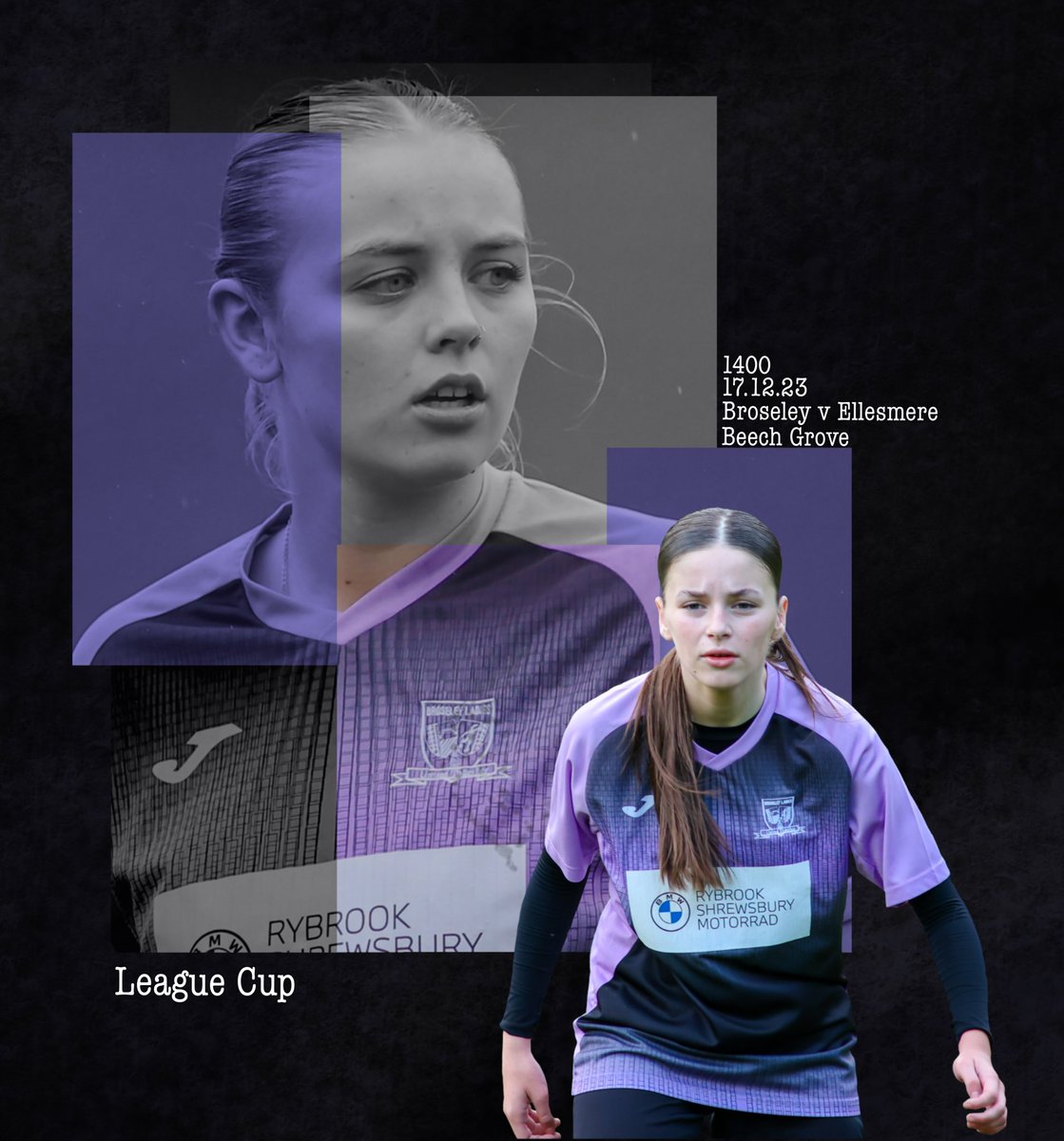 Broseleyladies's tweet photo. ⚽️ MATCH WEEK⚽️ 

We head into the League Cup this Sunday. With a positive mindset and determination the girls are looking for a top result.

We are travelling away to Ellesmere hope to see you there ! 

🆚 Ellesmere Ladies 
🕑 1400 KO
📆17/12/2023
📍Beech Grove https://t.co/z0uWthLaJe