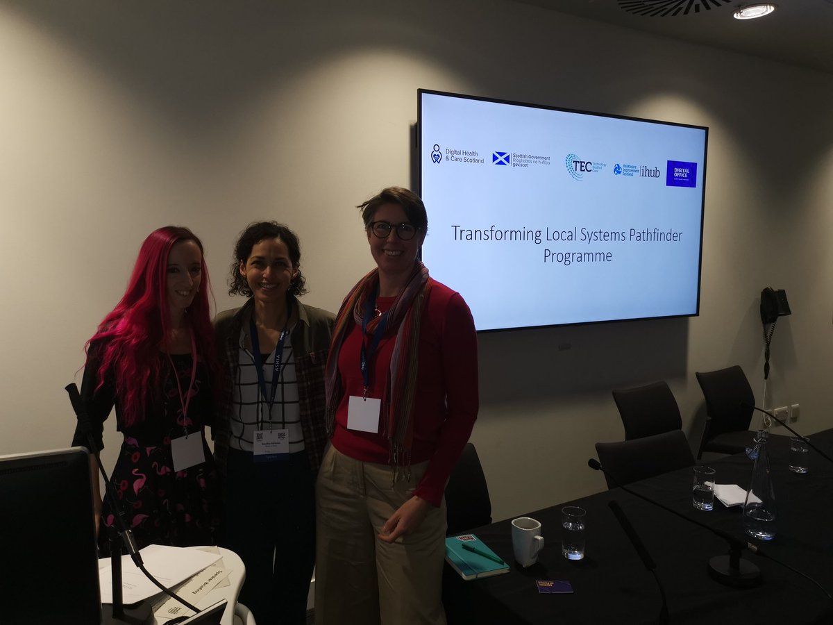 All set for our #DigiFest23 session sharing learning from the Transforming Local Systems evaluation.