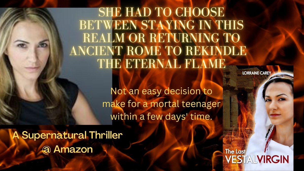 One young woman is seeing Red a lot these days and it’s not her favorite color- she’s been chosen by the goddesses of ancient Rome to be the last keeper of the eternal flame. #YA #paranormal #thriller #timetravel #VestalVirgins #ancientrome #BooksWorthReading #BookBoost