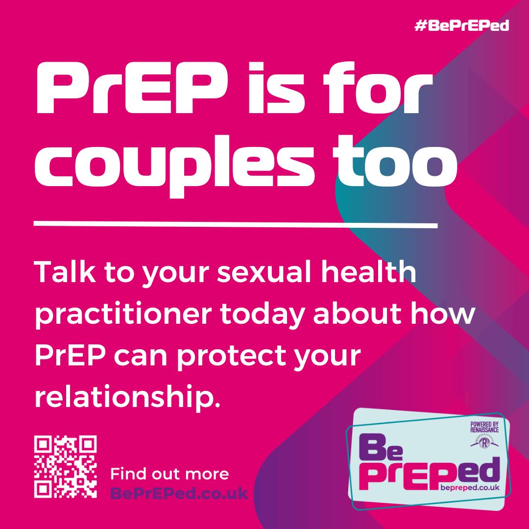 PrEP isn't just for single people.

If you are in a relationship, PrEP may be for you too.  Talk to a sexual health practitioner or take our quiz to see if PrEP could be for you! The link is in our bio

#HIV #BePrEPed #PrEP #UequalsU