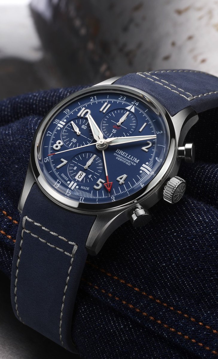 meara72's tweet photo. #watches #brellum #pilot #gmt

The Brellum Pilot GMT line of watches are in my view incredible value. In the 3k range Brellum flies under the radar. You have the benefit of wearing a great watch without the fear of someone mugging you for it. A risk these days. https://t.co/xm5Z7zrmTs