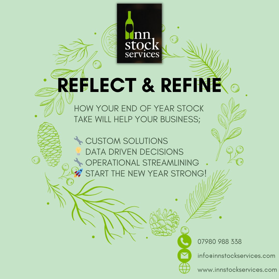 🔍✨ Reflect, Refine, Excel: Your Path to Inventory Success! ✨🔍

🌟 At Inn Stock Services, we invite you to join us in the journey of reflection and refinement for lasting business success!

Get in touch to know more;⁠
📩info@innstockservices.com⁠
☎️ 07980 988 338⁠ ⁠