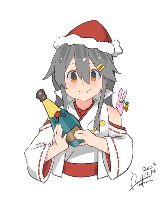 「haruna (kancolle) grey hair」Fan Art(Latest)