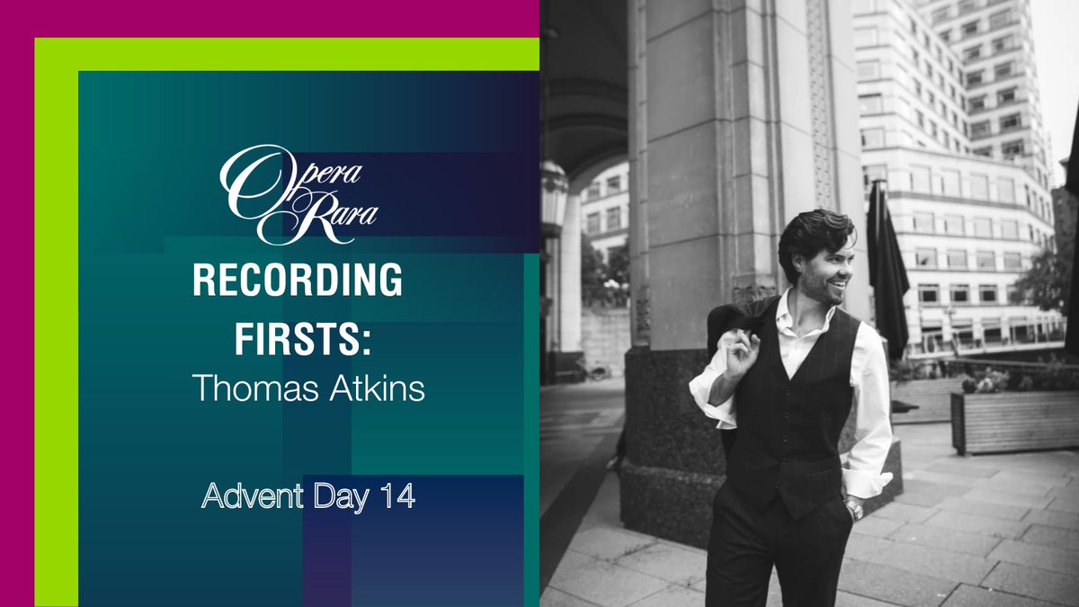 OperaRara's tweet photo. Today we focus on @AtkinsTenor who made his studio recording debut with us in our most recent #Donizetti release Il Paria.
Our #RecordingFirsts #TrackOfTheDay is a scene from Act 2 of the opera with @BrittenSinfonia: https://t.co/OlCh4vuF8l
Photo (c) Victoria Cadisch https://t.co/fisiWpKQeS
