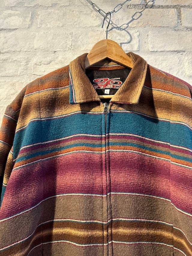 bud_vintage_'s tweet photo. 1990s 26RED Border Jacket
Size L

ロゴも何も無し
知らない方も着やすいやつ

Available at our website 
We Ship worldwide 

#budvintageclothing #Vintage  #80s #90s #00s #y2k #古着 #ヴィンテージ #harajuku #outfit #used #原宿 #26red #oldskate https://t.co/eER1btX7bN