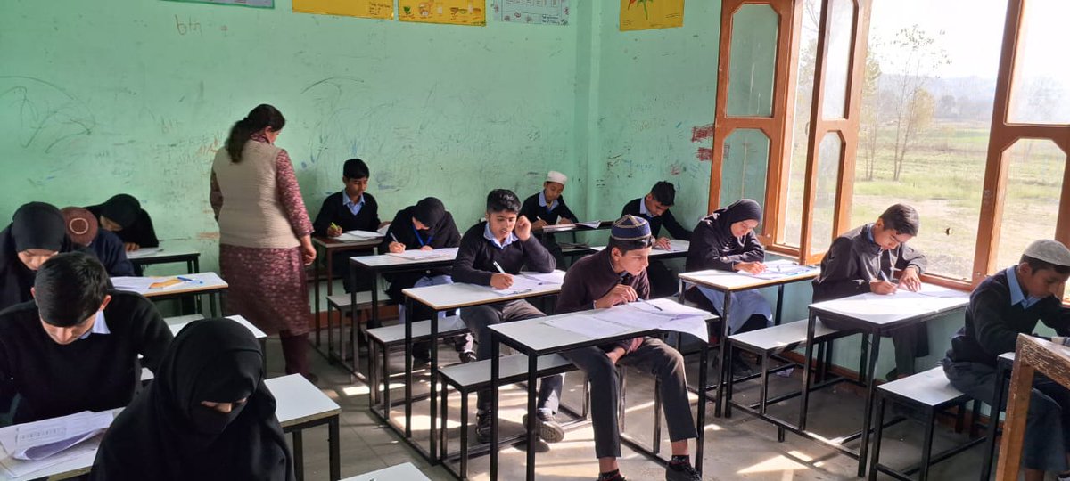 AmpIndia's tweet photo. Attached are a few pictures of the exam centres and the students writing NTS 2023 exam in Himachal Pradesh. #AMPNationalTalentSearch2023 #AMPNTS2023 #AMPWorld #JoinWithUs #Volunteer #Education #100%CoachingScholarships #Scholarships #NEET #IIT-JEE https://t.co/abGFQugZ28