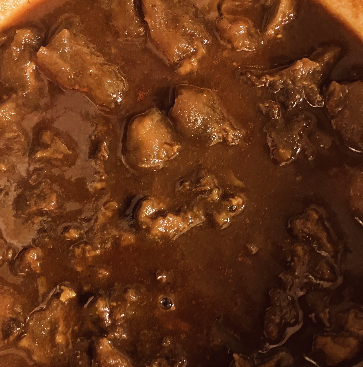 totomitan's tweet photo. 牛すじカレー制作中 https://t.co/06y3W2c6Zp