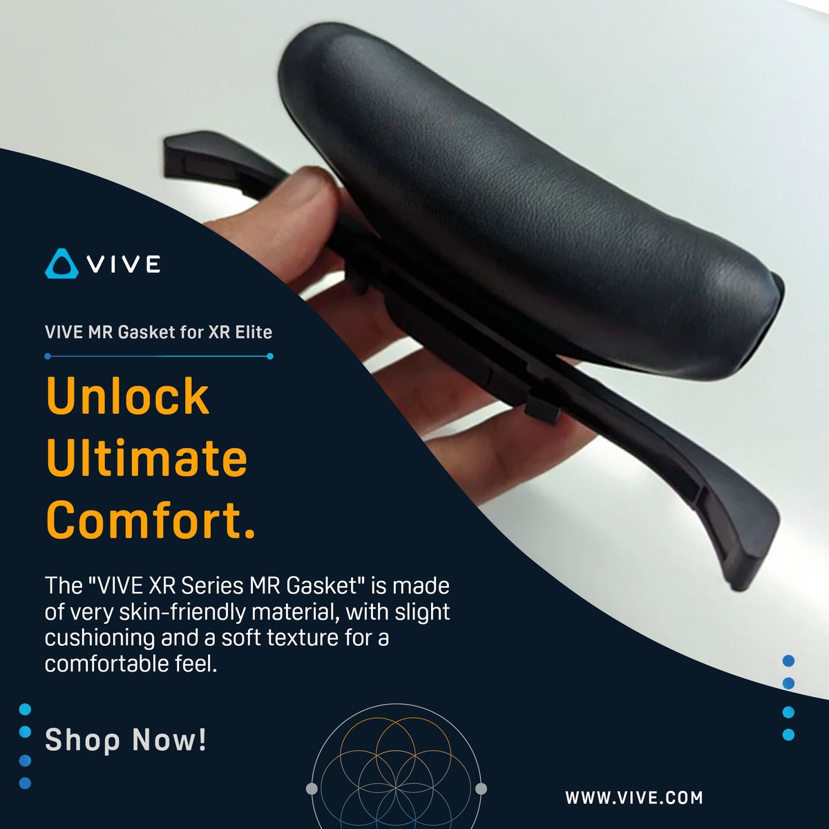 Experience out of this world mixed reality with the all new VIVE MR Gasket for the XR Series: htcvive.co/MRGX #VR #VIRTUALREALITY #MR #MIXEDREALITY #VRACCESSORIES #VRHEADSET #VRGAMES #VRGAMING #VRAPPS #VRAPPLICATIONS #GADGETS #GLASSESFRIENDLY #TECH #TECHNOLOGY #XRELITE