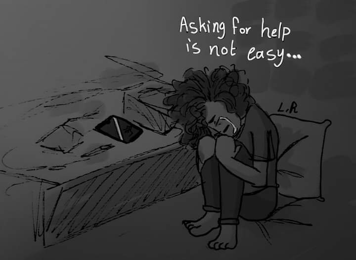 Asking for help is not easy... 🙂