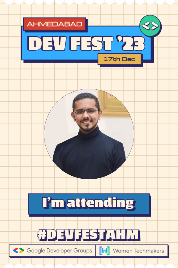 MrVedPandya1's tweet photo. Hello Everyone!🤗
I am excited to attend #DevFestAhm on 17th December 2023.
Drop 📷 if you are coming and create your badge here: https://t.co/tqernkBMCA
I'll see you there 📷
#DevFest #GDGAhmedabad #DevFestIndia #DevFest23 #Devafest2023 @GDGAhmedabad https://t.co/4S6tuT518Q