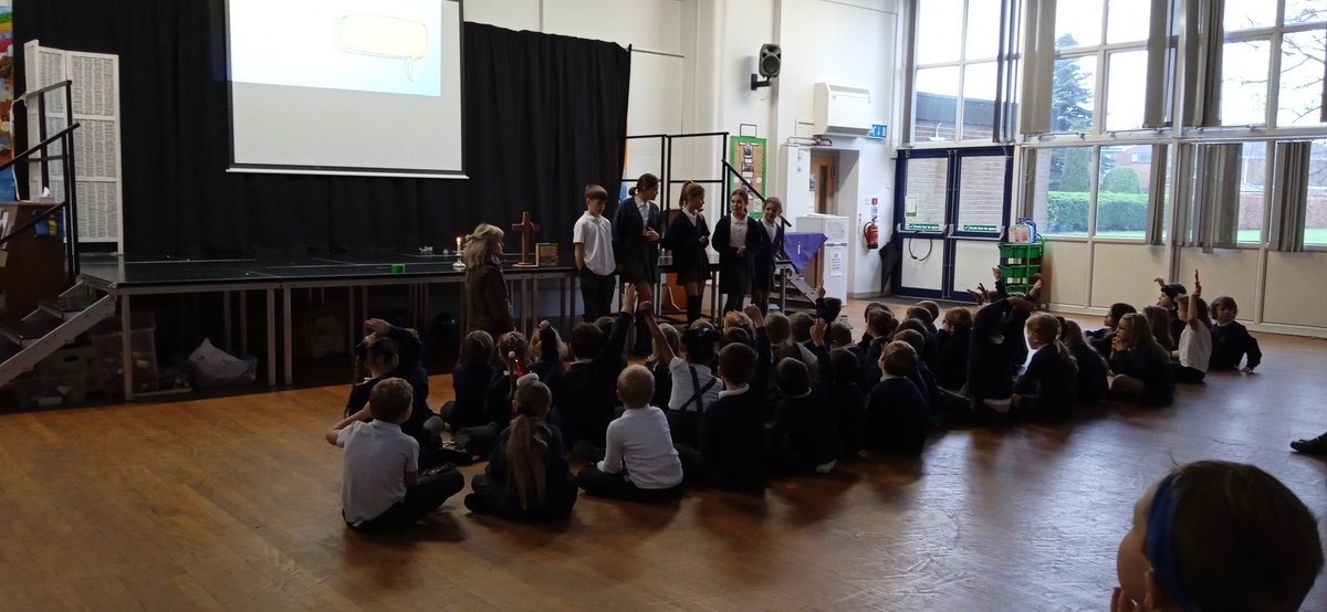 Thank you to our Year 5&amp;6 Spiritual Leaders for this morning's worship on our gospel value of RESPECT.