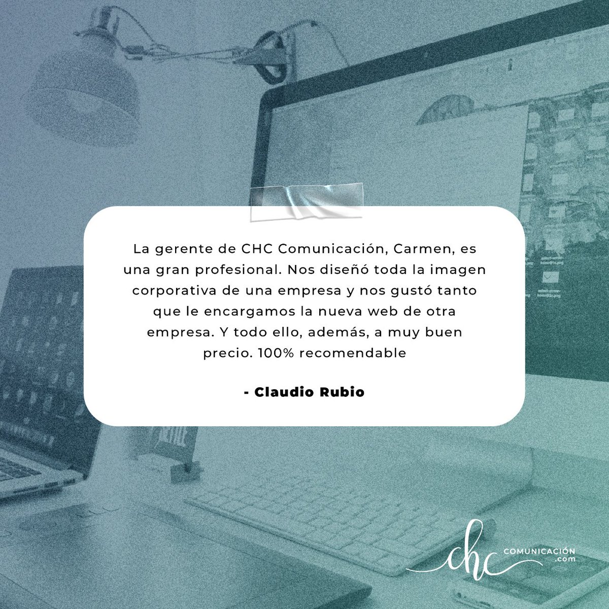CHCComunicacion's tweet photo. Muchas gracias por compartir tu tiempo, tus pensamientos y tu experiencia.
Gracias por tus palabras. 🤩
📍C. Sancho Pérez, 8, #Mérida
📩info@chccomunicacion.com
📱682 620 762
#diseñodemarca #chccomunicación #diseñoweb #graciasporconfiar https://t.co/NXEjrdvVTk