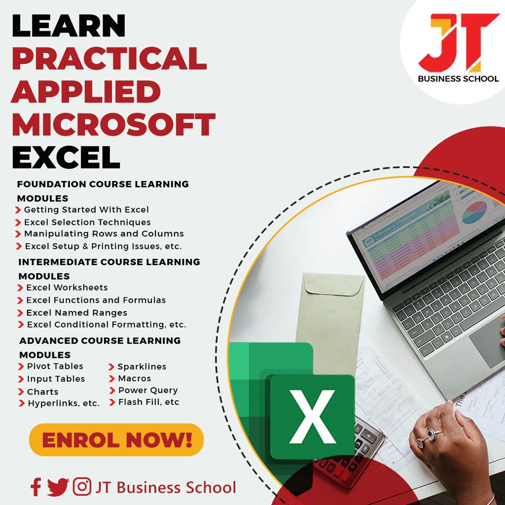 Level up your career with Excel expertise! 📈💡 Click to enroll and excel beyond limits! forms.office.com/r/rKg0zxwzqg #ExcelTraining #CareerGrowth