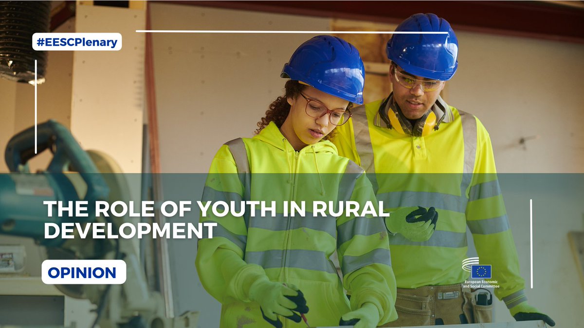 📣Empowering #RuralYouth is key for vibrant communities! We call for: 🟢 Land access and quality employment for #Youth; 🟢 Quality education and training; 🟢 Holistic solutions, intergenerational cooperation and #YouthEngagement in decision making. 👉europa.eu/!QbTdvP