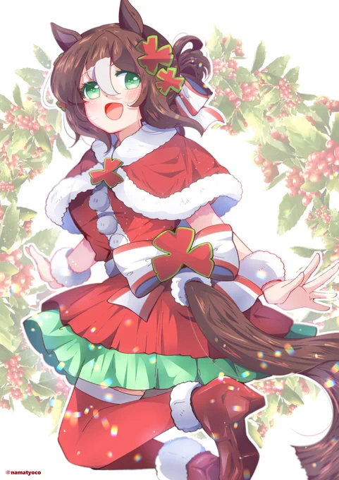 #これを見た人はだまって去年の12月の画像をはる #ウマ娘 殿下 