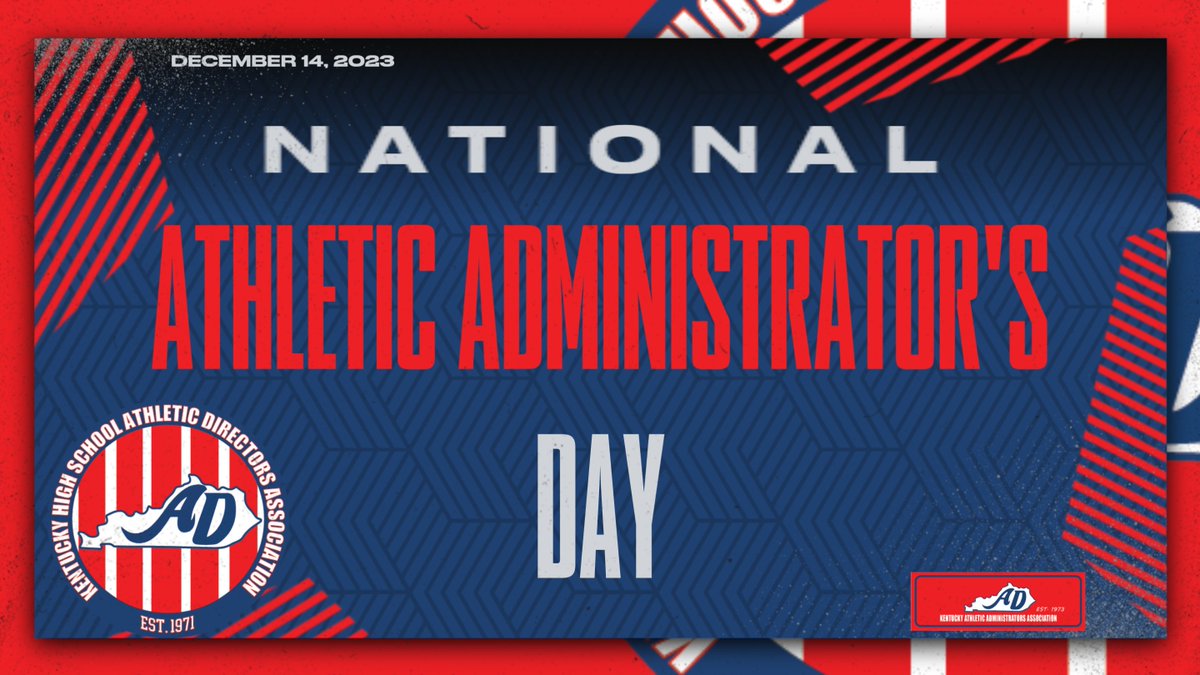 KAAA_KyAD's tweet photo. Today is National Athletic Administrator's Day. Take time to show your schools athletic administrator how much you appreciate them for all they do. https://t.co/VKRXFz68gL