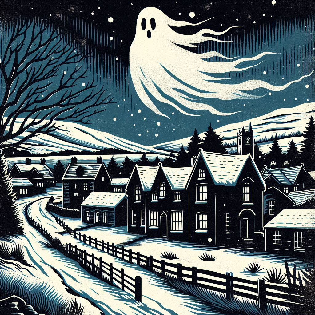 Welsh folklore tells us that bad ghosts cannot disturb us on Xmas: 'The hour that Spirits came to the earth was mid-night, and they remained until cock-crowing. Christmas Eve, however, was an exception, for during that night, no evil Spirit could appear.' #folklorethursday #wales