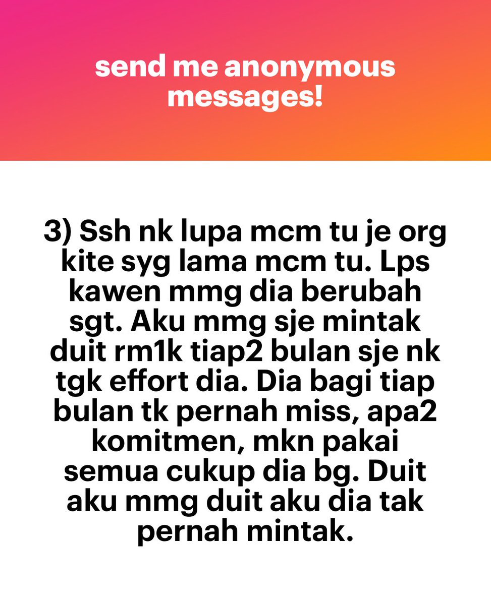 meinmokhtar's tweet photo. Tah la kak. Orang ni buat la 100 kebaikan. 1 jahat tu juga dia nampak. Kak cmtu la kak. https://t.co/MWNy8ihhux