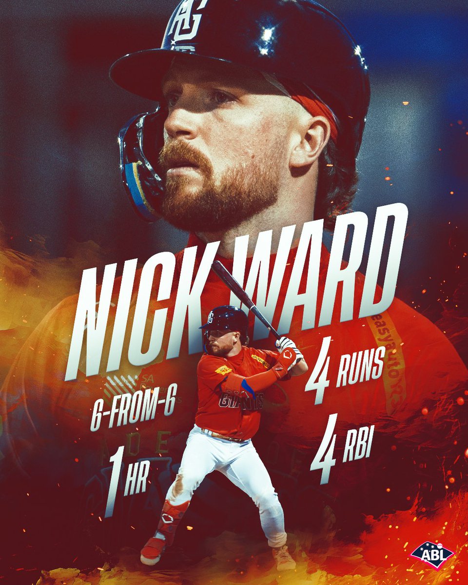 Is this your 2023 ABL MVP? 

Nick Ward, take a bow.